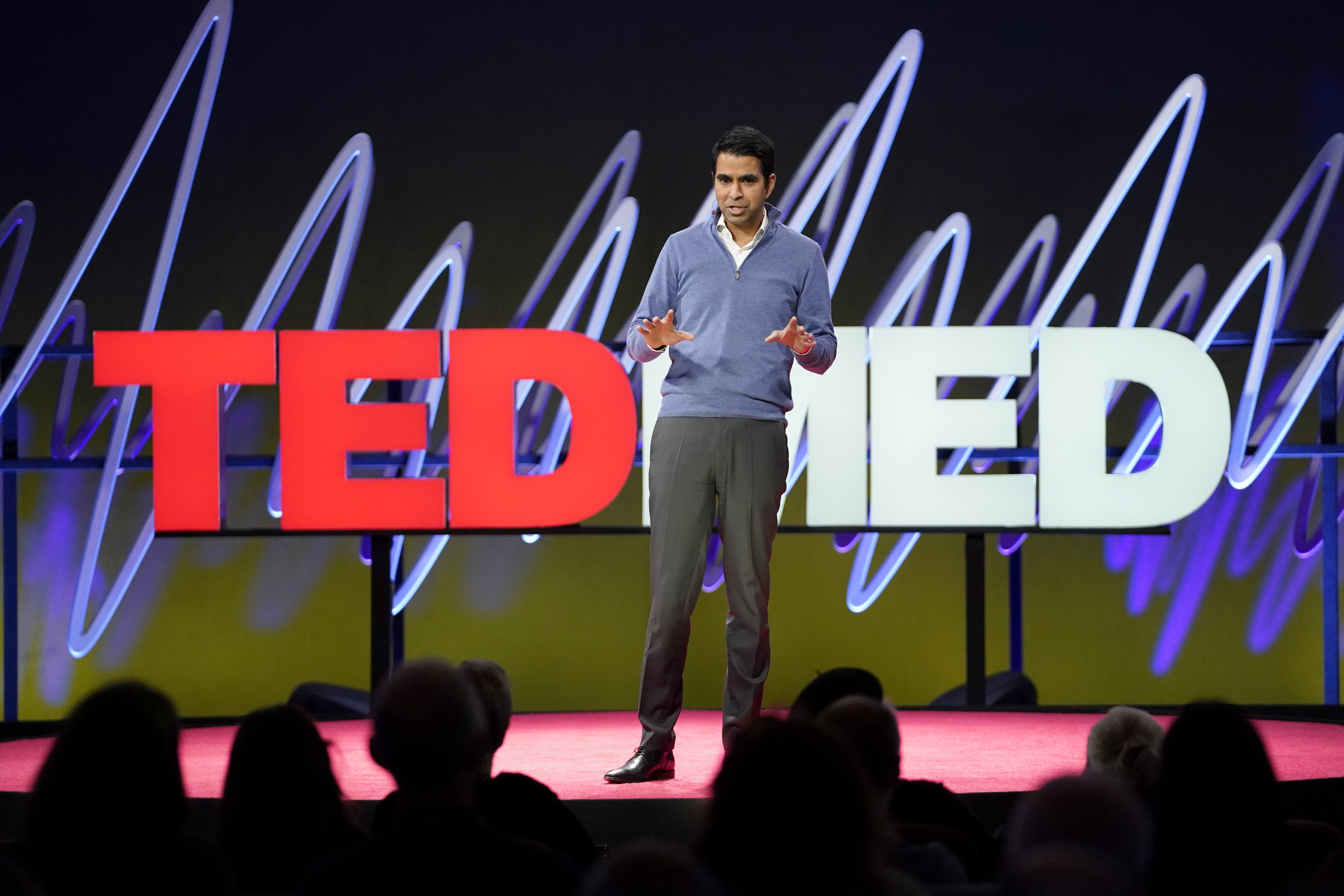 Anupam B. Jena speaking at TEDMED 2020
