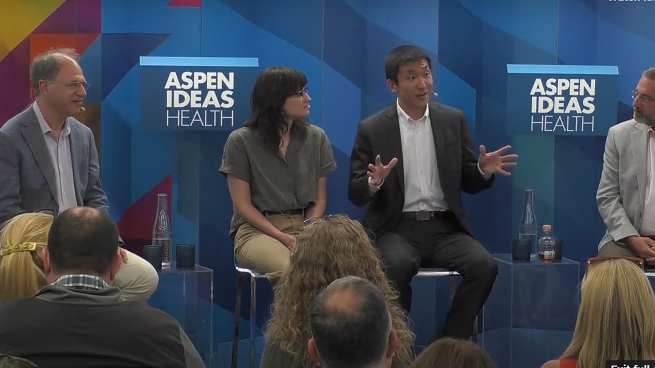 Zirui Song and Aspen panel discuss private equity in health care
