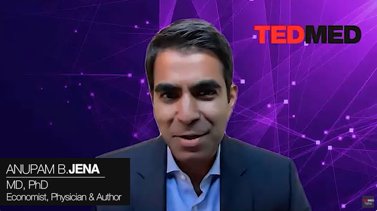 Dr. Anupam Jena featured on TEDMED Conversations