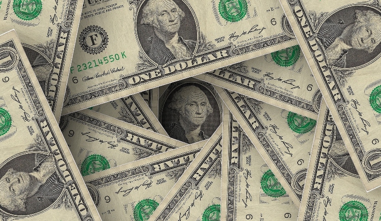 Pile of dollar bills Image by Pete Linforth from Pixabay 