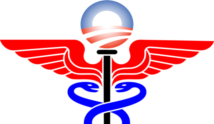 Affordable Care Act caduceus medical symbol